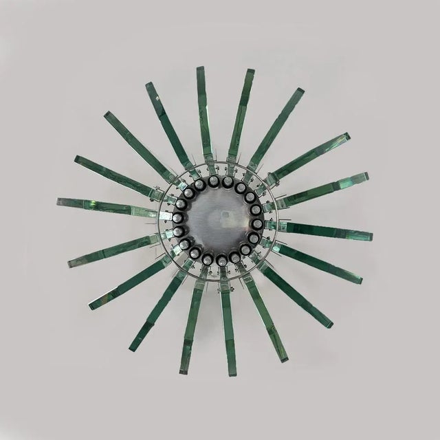 1960s Mid-Century Modern Italian Pendant by Max Ingrand for Fontana Arte, 1960s For Sale - Image 5 of 18