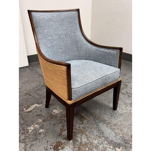 Contemporary Palecek Edgewater Occasional Armchair For Sale - Image 3 of 12