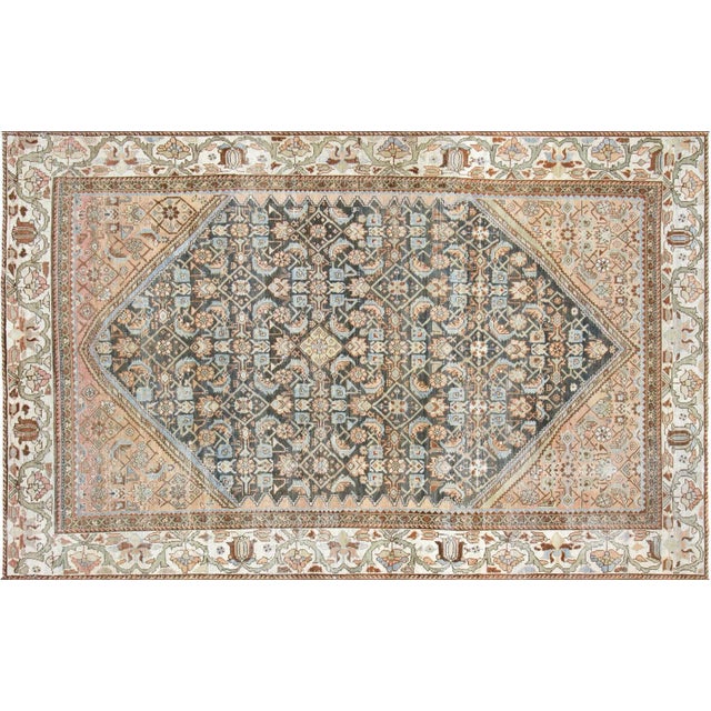 Textile 1940s Persian Melayer Rug For Sale - Image 7 of 7