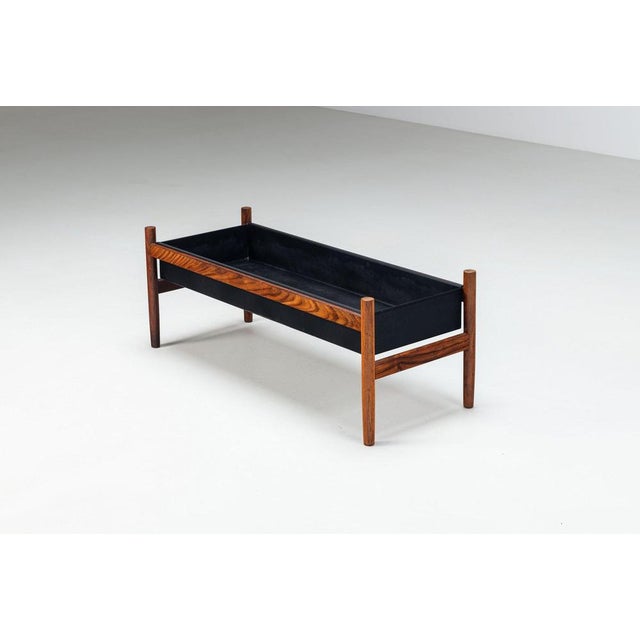 Large Planter in Rosewood by Hugo Frandsen for Spottrup, Denmark, 1960 For Sale - Image 4 of 13