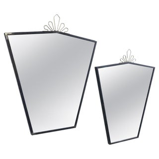 Mirrors, Italy, 1950s, Set of 2 For Sale