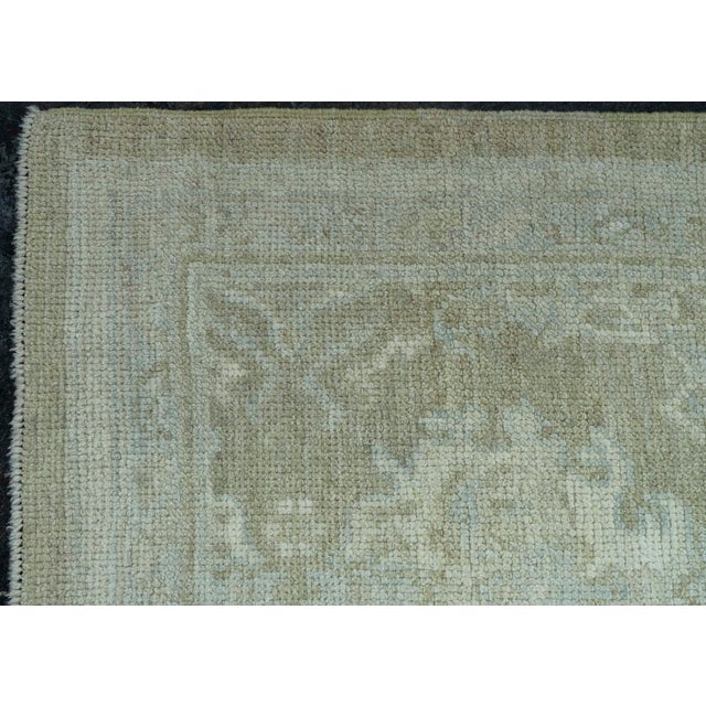 Early 21st Century Turkish Oushak Rug 2'6" x 34'5" #20238 For Sale - Image 5 of 8