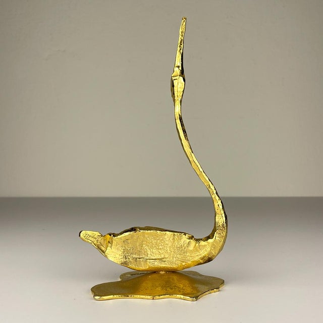 Metal Vintage Metal Sculpture Bird by Salvino Marsura, Italy, 1970s For Sale - Image 7 of 11