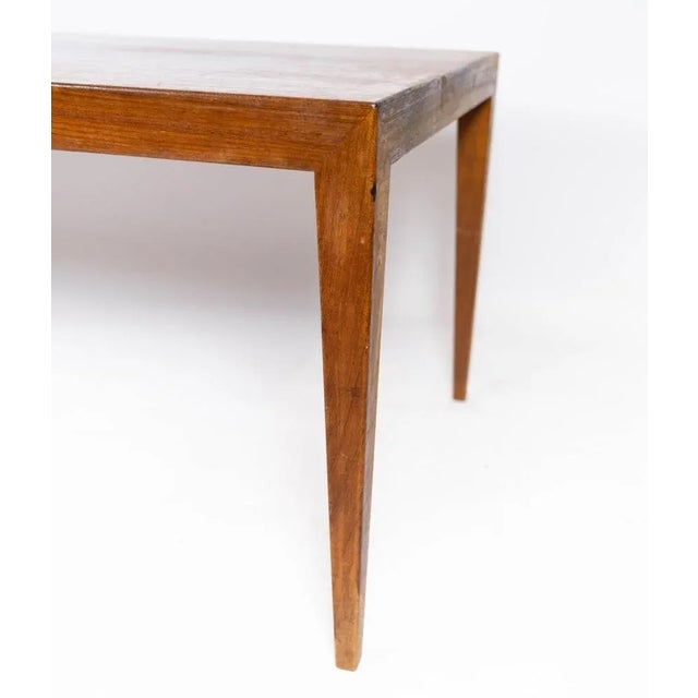 Wood Teak Coffee Table by Severin Hansen for Haslev Furniture, 1960s For Sale - Image 7 of 15