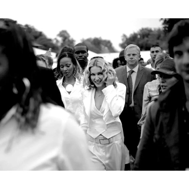 Madonna - signed limited edition print press commission july 2, 2005 london hyde park (photo kevin westenberg) nb all...