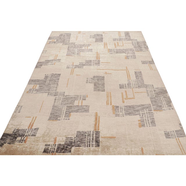 2010s Rug & Kilim’s Abstract Rug in an All Over Geometric Pattern For Sale - Image 5 of 7