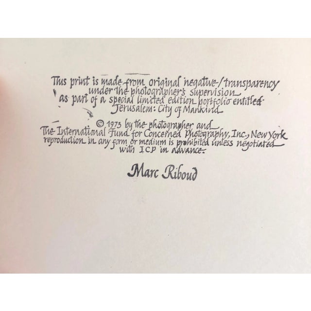 Modern Marc RiboudVintage Color Photograph Kadishman Sculpture Jerusalem Museum Marc Riboud Photo, 1973 For Sale - Image 3 of 8