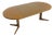 Vintage Danish Round Extendable Dining Table, 1960s For Sale