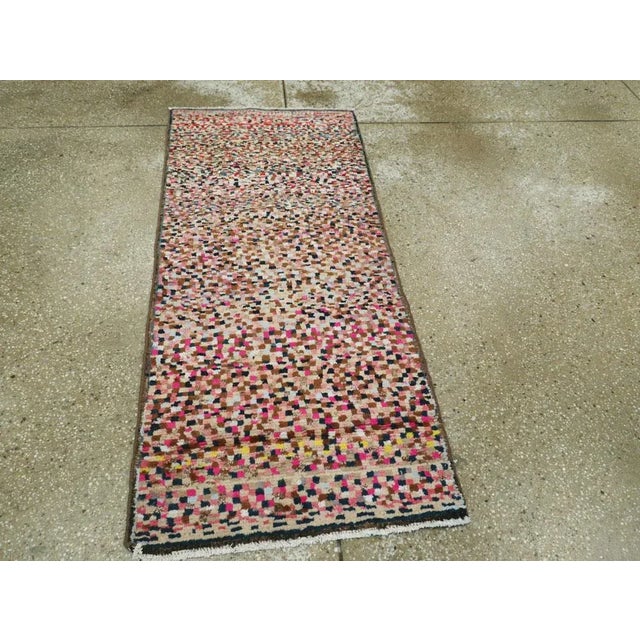 Mid 20th Century Vintage Persian Gabbeh Rug – Size: 2' 2" X 4'10" For Sale - Image 5 of 10