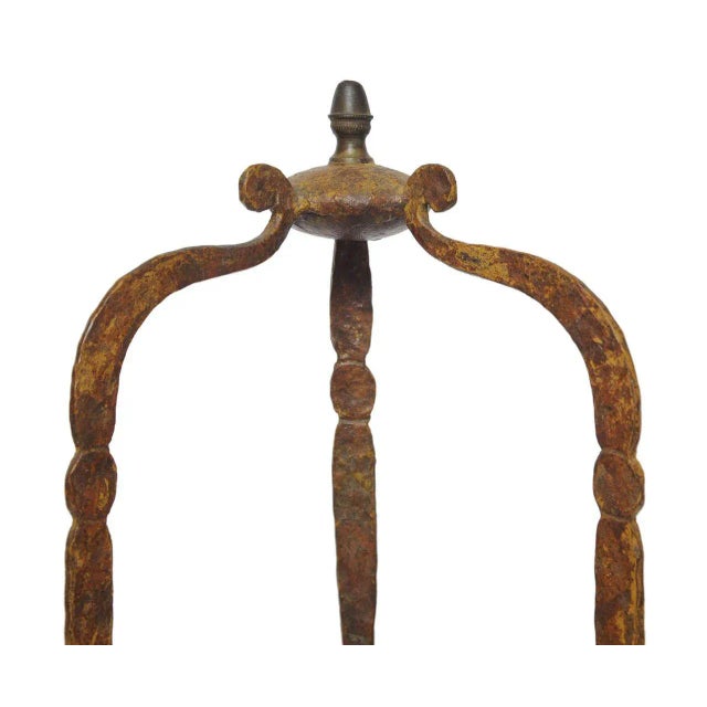 Antique Lacquered Wall Lantern For Sale - Image 3 of 6