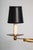 Metal Bespoke Brass and Bronze Eight-Arm Fixture in the Mid-Century Manner For Sale - Image 7 of 9