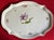 Ceramic Antique 19th Century Nymphenburg Porcelain Tray or Platter Decorated With Parrot Tulip and Sprig Flowers For Sale - Image 7 of 7