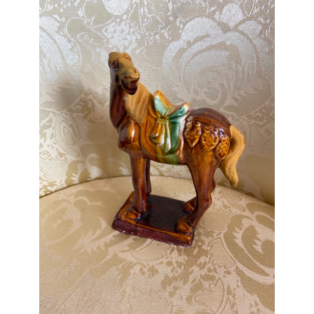 1980s Small Tang Horse Figurine For Sale - Image 4 of 4