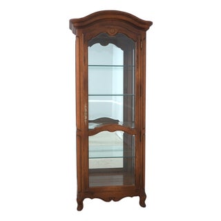 Ethan Allen Country French Curio Cabinet For Sale