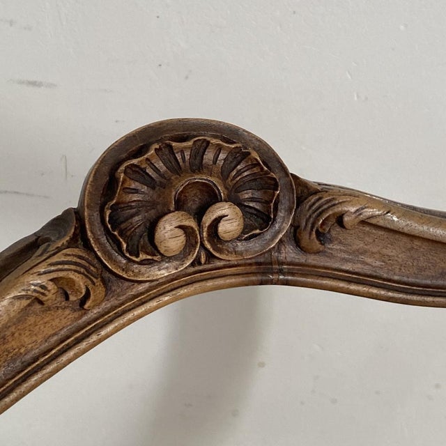 Wood Louis XV Style Side Chair For Sale - Image 7 of 13