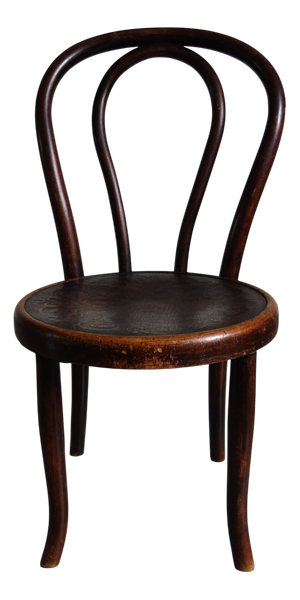 Antique Bentwood Children's Chair from Fischel, Early 20th Century