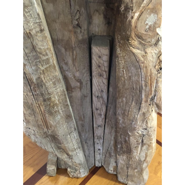 Carved Figurative Sculpture, 1800s, Oakwood For Sale - Image 6 of 18