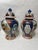 Japanese Pair of Japanese Imari Porcelain Covered Vases / Ginger Jars With Lids by l.j For Sale - Image 3 of 17