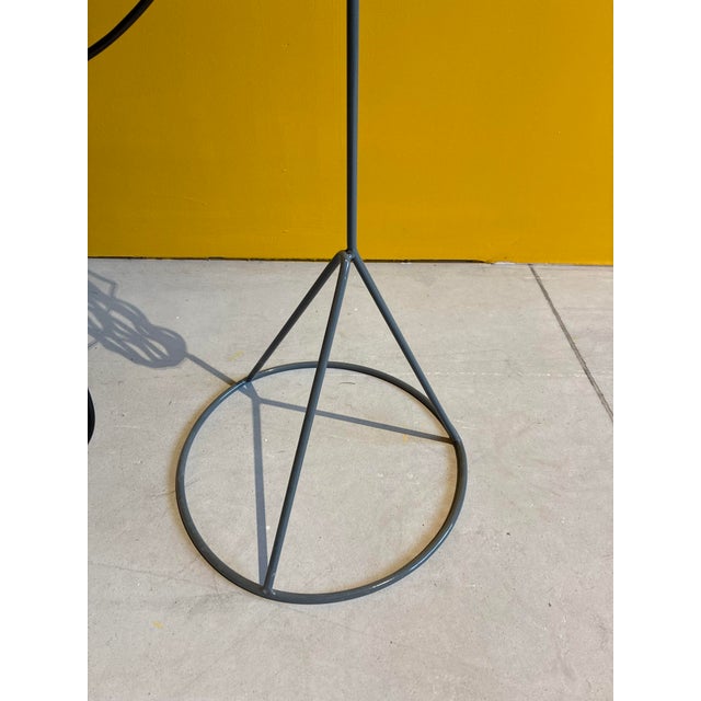 Gray Edy 2713 Floor Lamp by Piero Castiglioni for Fontana Arte, 1980s For Sale - Image 8 of 9