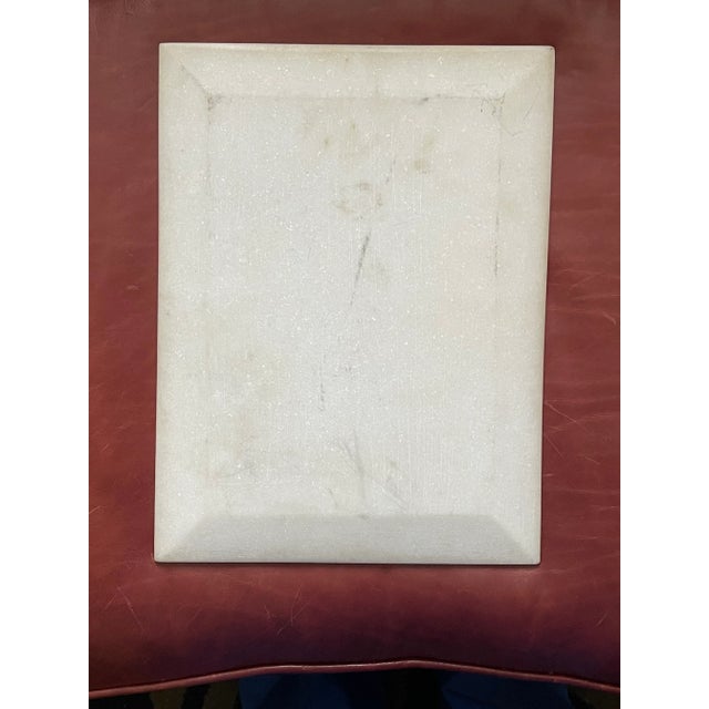 Early 20th Century Floral Stone Inlaid Decorative Tray For Sale In Jacksonville, FL - Image 6 of 7