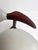 Mid-Century Modern Grey Cowhorn Chair, 1970s For Sale - Image 3 of 13