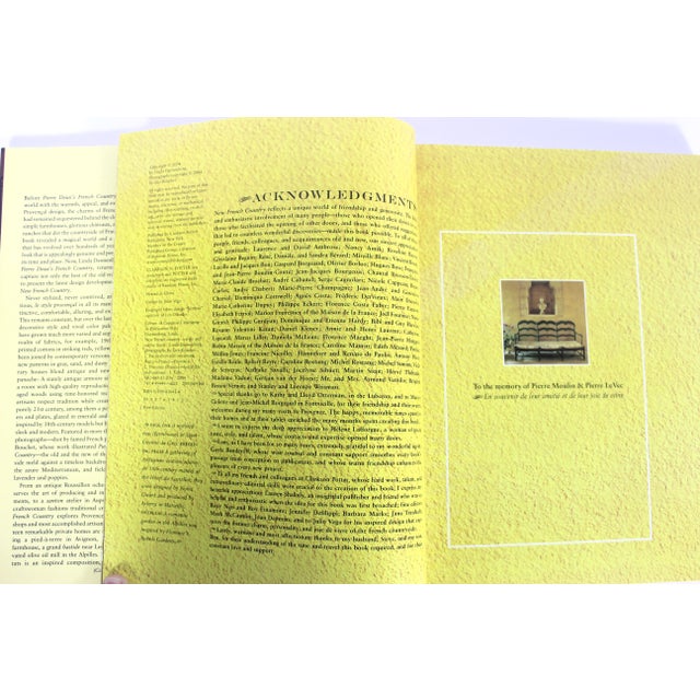 Paper New French Country a Style and Source Book Hard Cover Book With Dust Jacket Linda Dannenberg For Sale - Image 7 of 13