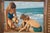 Late 20th Century Timeless Treasures Coastal Seascape Family on the Beach Oil Painting 20" For Sale - Image 12 of 12