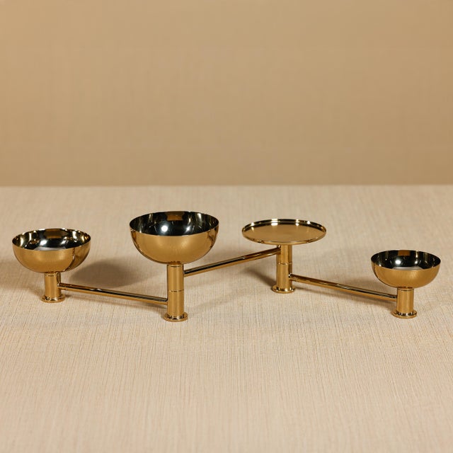 2020s Swivel Polished Condiment Set For Sale - Image 5 of 6