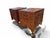 English Pair of Vintage Anglo-Indian Hand-Carved Teak Side Tables / Storage Chests For Sale - Image 3 of 7