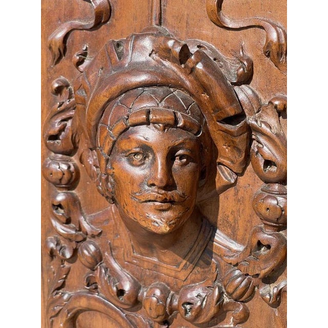 Renaissance Buffet in Carved Walnut For Sale - Image 9 of 13