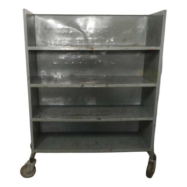 Vintage Iron Serving Trolley, 1970 For Sale