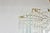 1970s Sciolari Style Glass Rod Beveled Glass Panel Chandelier For Sale - Image 13 of 18