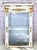 Neoclassical French Neoclassical White Painted and Parcel Gilt Pier Mirrors - A Pair For Sale - Image 3 of 12