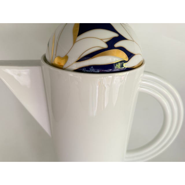 1990s Cupola Fiorella Coffee Pot by Mario Bellini for Rosenthal Studio Linie, 1992 For Sale - Image 5 of 6
