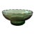 Mid 20th Century E. O. Brody Emerald Green Scalloped Rim Bowl For Sale