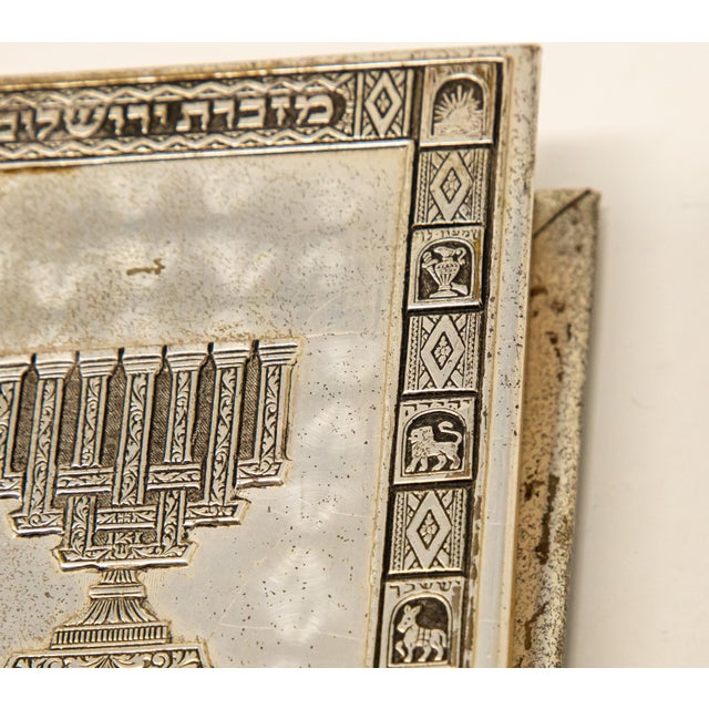 Silver Mid 19th Century Sterling Silver Prayer Book For Sale - Image 8 of 13