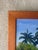 Hollywood Regency Vintage Caribbean Coastal Landscape Oil Painting, Signed For Sale - Image 3 of 8