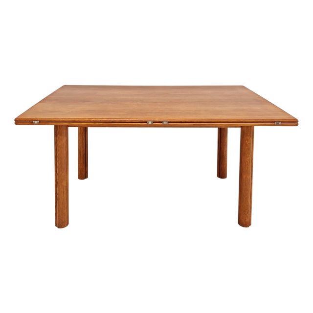 Nibay Extendable Table in Oak by Tobia and Afra Scarpa for Gavina, 1960s For Sale