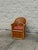 Vintage Split Bamboo Armchair With Cushion For Sale - Image 10 of 12