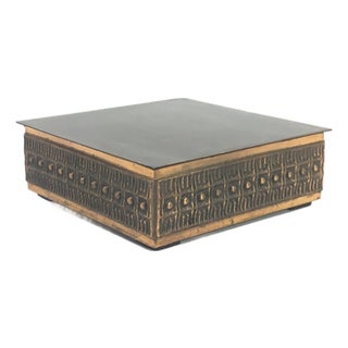 Mid-Century Bronze Cigarette Box, 1970s For Sale