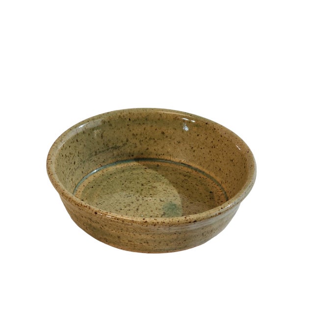 Brown 1980s Mary Louise Hudson Vickery Creamer and Saucer Pair For Sale - Image 8 of 11