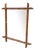 Antique Mirror in Bamboo Frame, 1890s For Sale