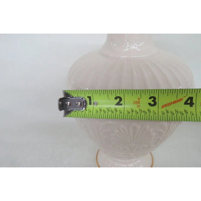 Lenox Lenox Porcelain Athenian Collection Grecian Ivory and Gold Embossed Vase For Sale - Image 4 of 10