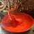 Red Contemporary Tyke Centerpiece From Rebirth Ceramics For Sale - Image 8 of 9