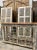 Midcentury Console Table Wrought Iron Ornate Carved Entryway Table 64 For Sale In Orlando - Image 6 of 11