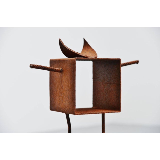 Abstract Modern Figure Sculpture by Theo Niermeijer, 1970 For Sale - Image 3 of 7