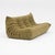 Togo Three-Seater Sofa in Olive Bouclet by Michel Ducaroy for Ligne Roset For Sale - Image 10 of 18