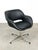 Beautiful swivel chair from the 70s made of leatherette and chrome frame. Perfect for a vintage office feel. Adjustable...