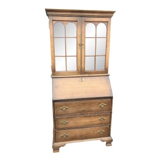 Late 20th Century Jasper Cabinet Secretary Desk For Sale