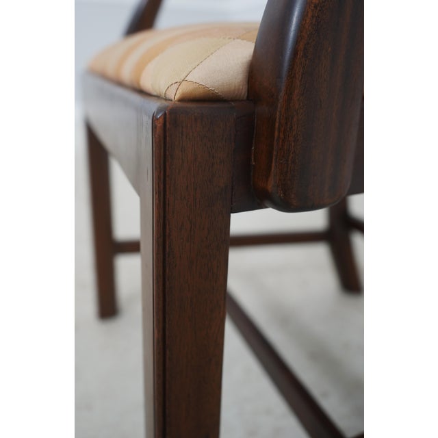 Set of 10 Carved Mahogany Chippendale Style Dining Chairs For Sale - Image 11 of 18